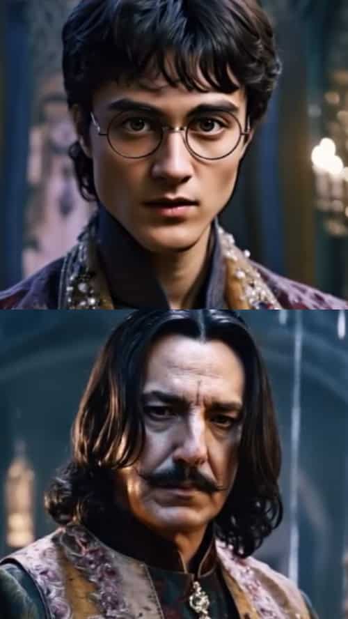 AI imagines Harry Potter as a Sanjay Leela Bhansali film