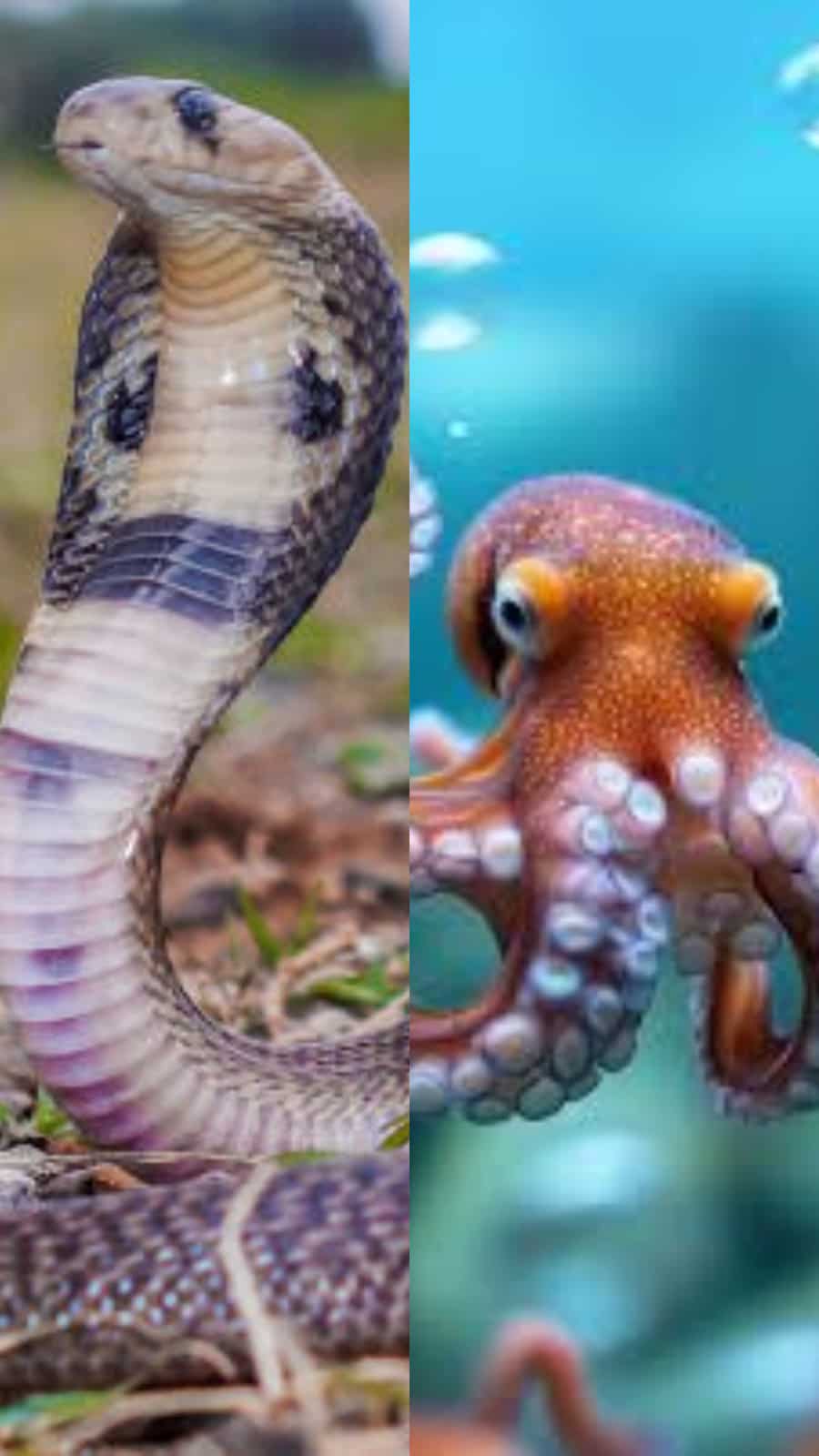 Indian Cobra vs Octopus: Who'll win inside water?
