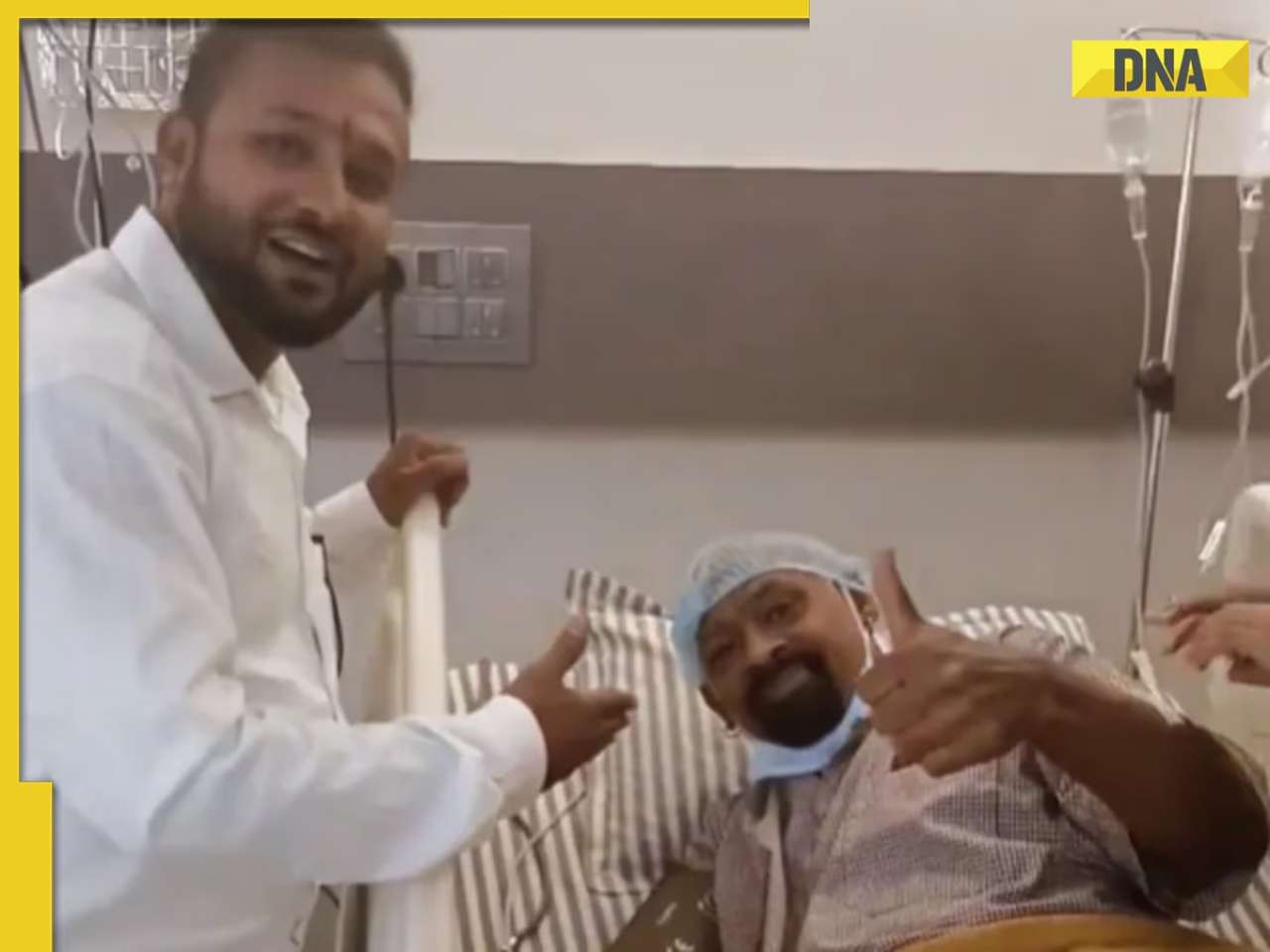 Vinod Kambli shares positive health update from hospital bed, sings THIS song