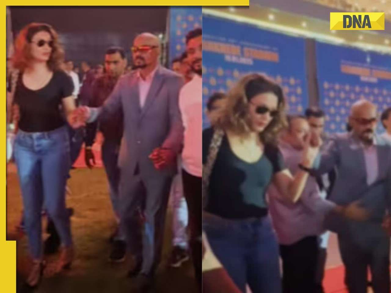 Viral Video: Vinod Kambli’s wife helps him walk at Wankhede stadium’s 50th anniversary celebrations, WATCH