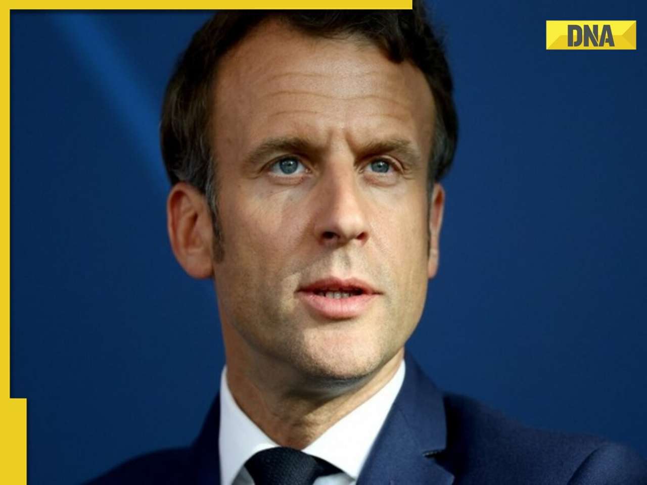 French President Emmanuel Macron says Russia's aggression 'knows no borders'