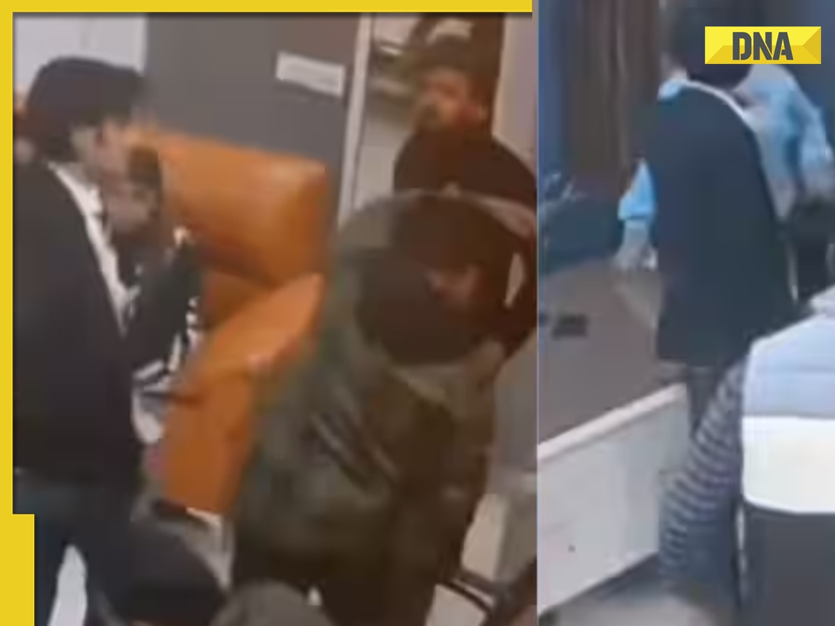 Self-styled Punjab's 'Yeshu Yeshu' pastor Bajinder Singh slaps man, woman on camera, watch video