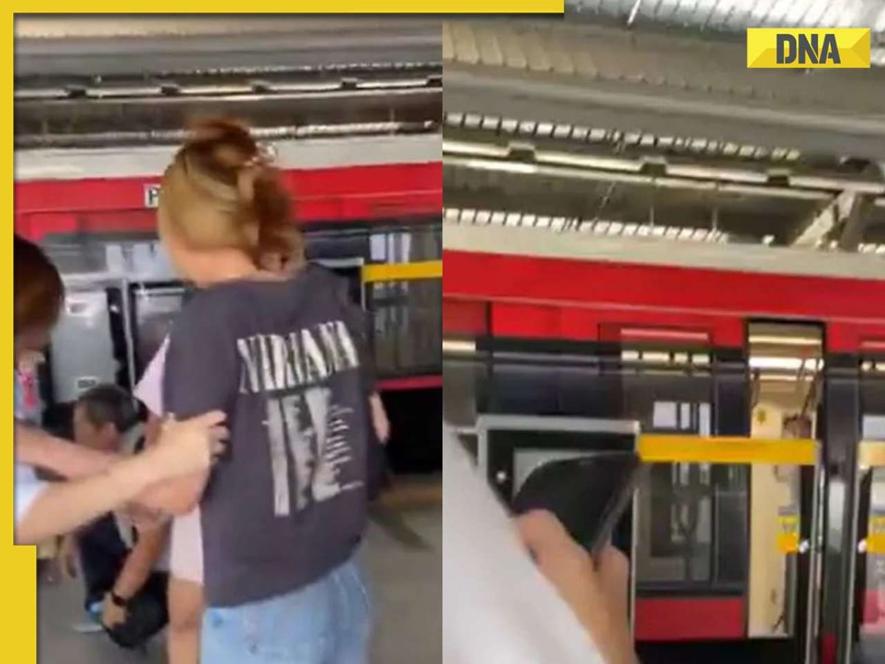 Terrifying video shows train shaking at Bangkok metro station during massive earthquake strikes, WATCH