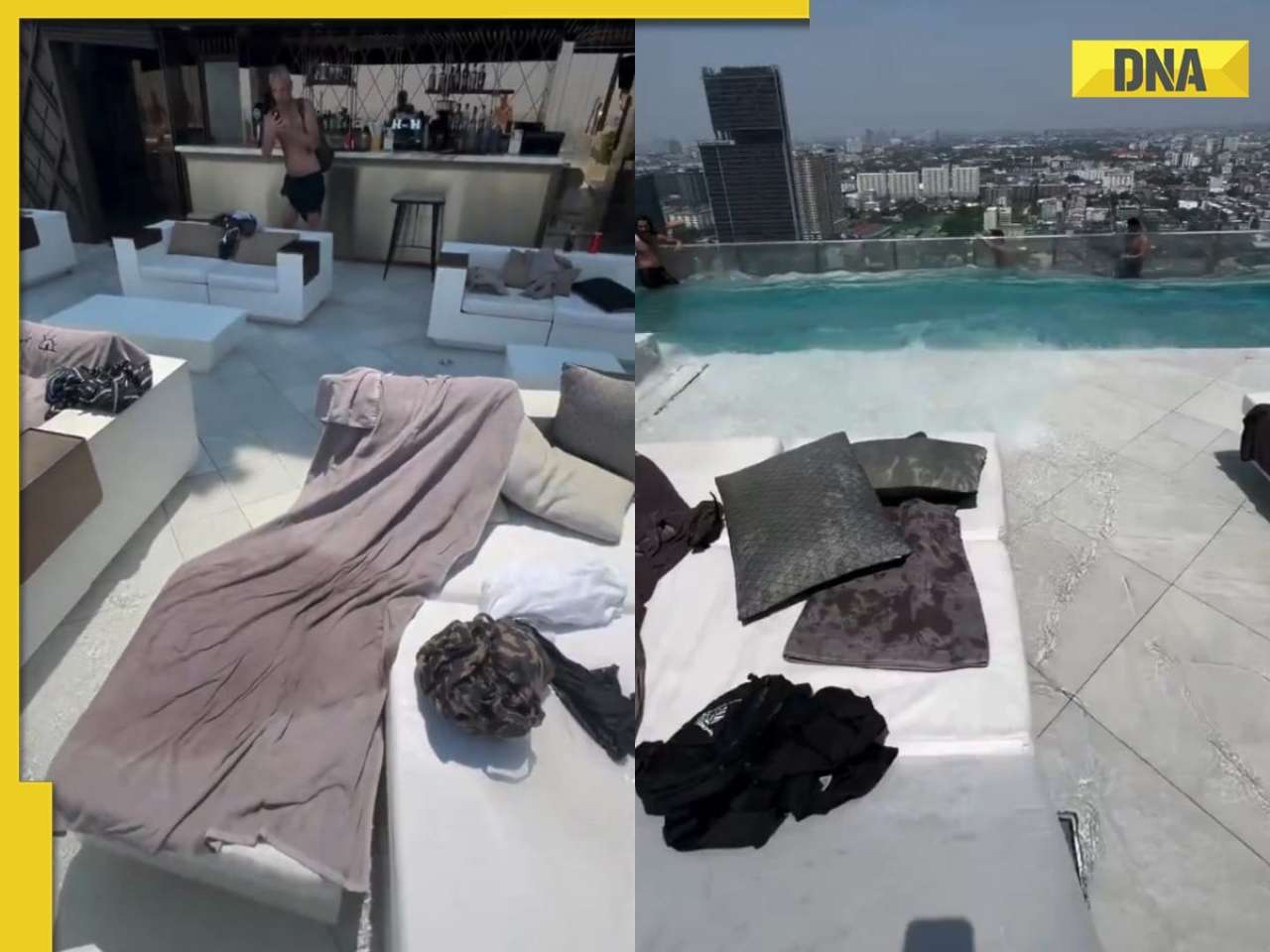 Thailand earthquake creates unbelievable scene in Bangkok as tidal waves flow out of hotel pool, viral video