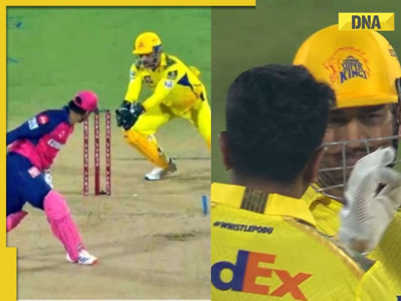 IPL 2025: MS Dhoni, R Ashwin's masterclass outplays Nitish Rana during CSK vs RR match, video goes viral