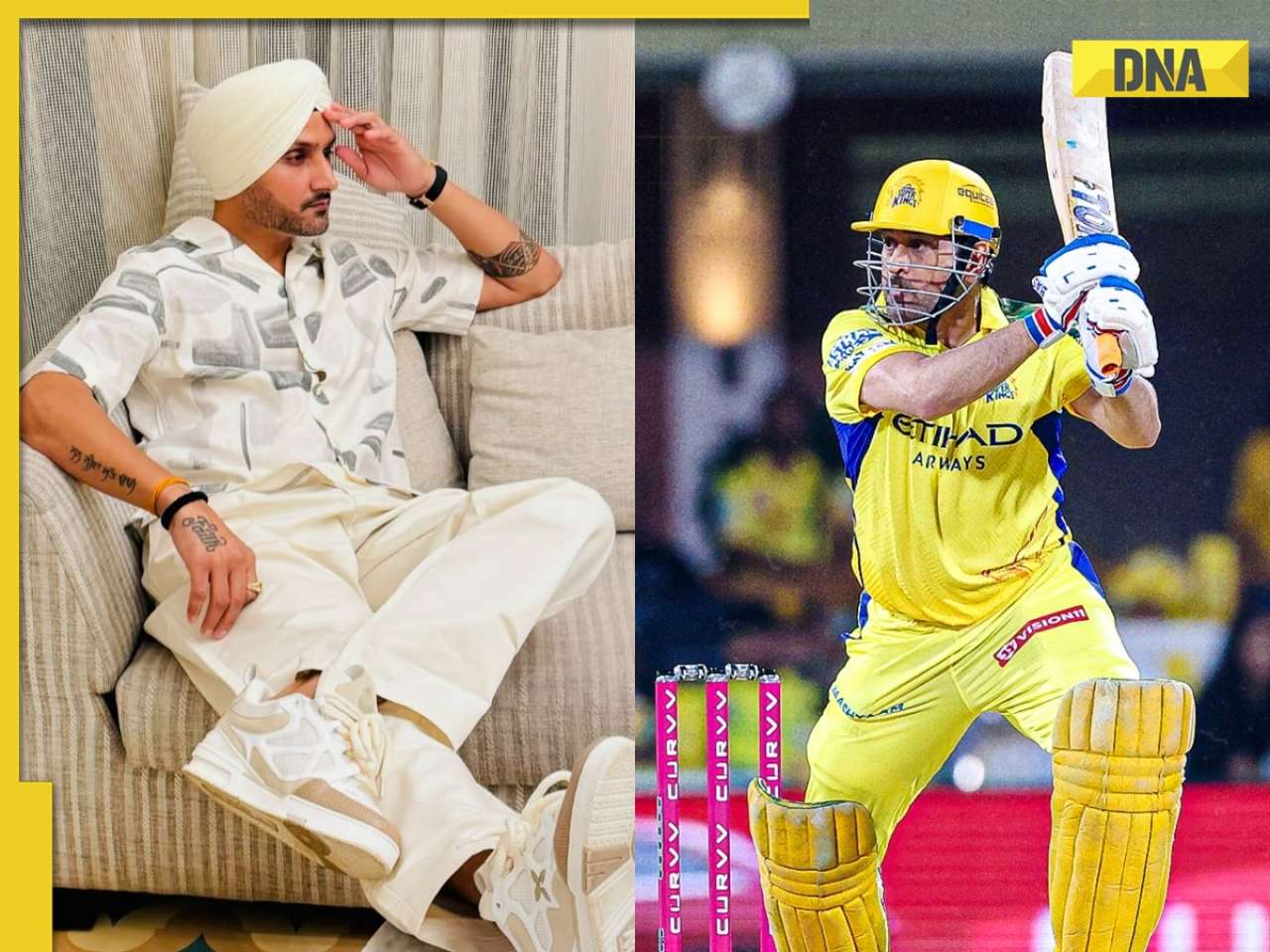 Harbhajan Singh gets brutally trolled for criticising MS Dhoni's batting in IPL 2025